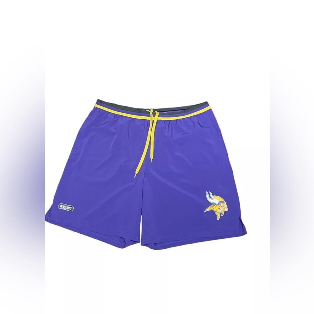 Vikings NFL Team Apparel Men’s Silky Shorts, XL